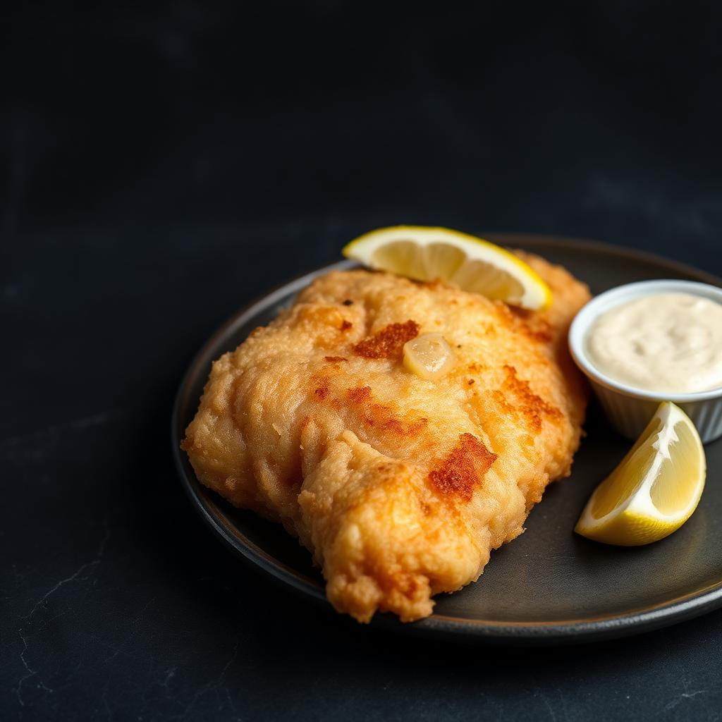 Crispy battered fish